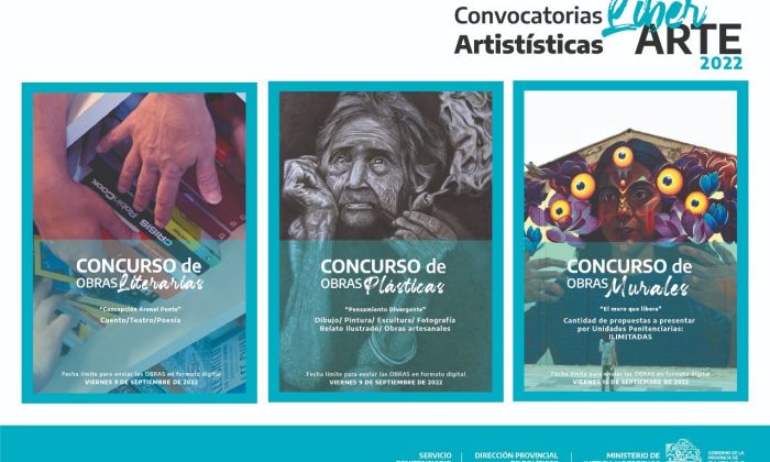 Lanzan convocatoria para tres concursos artísticos en cárceles y alcaidías bonaerenses